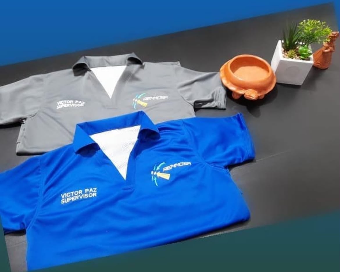 Playeras polo corporativas personalizadas
