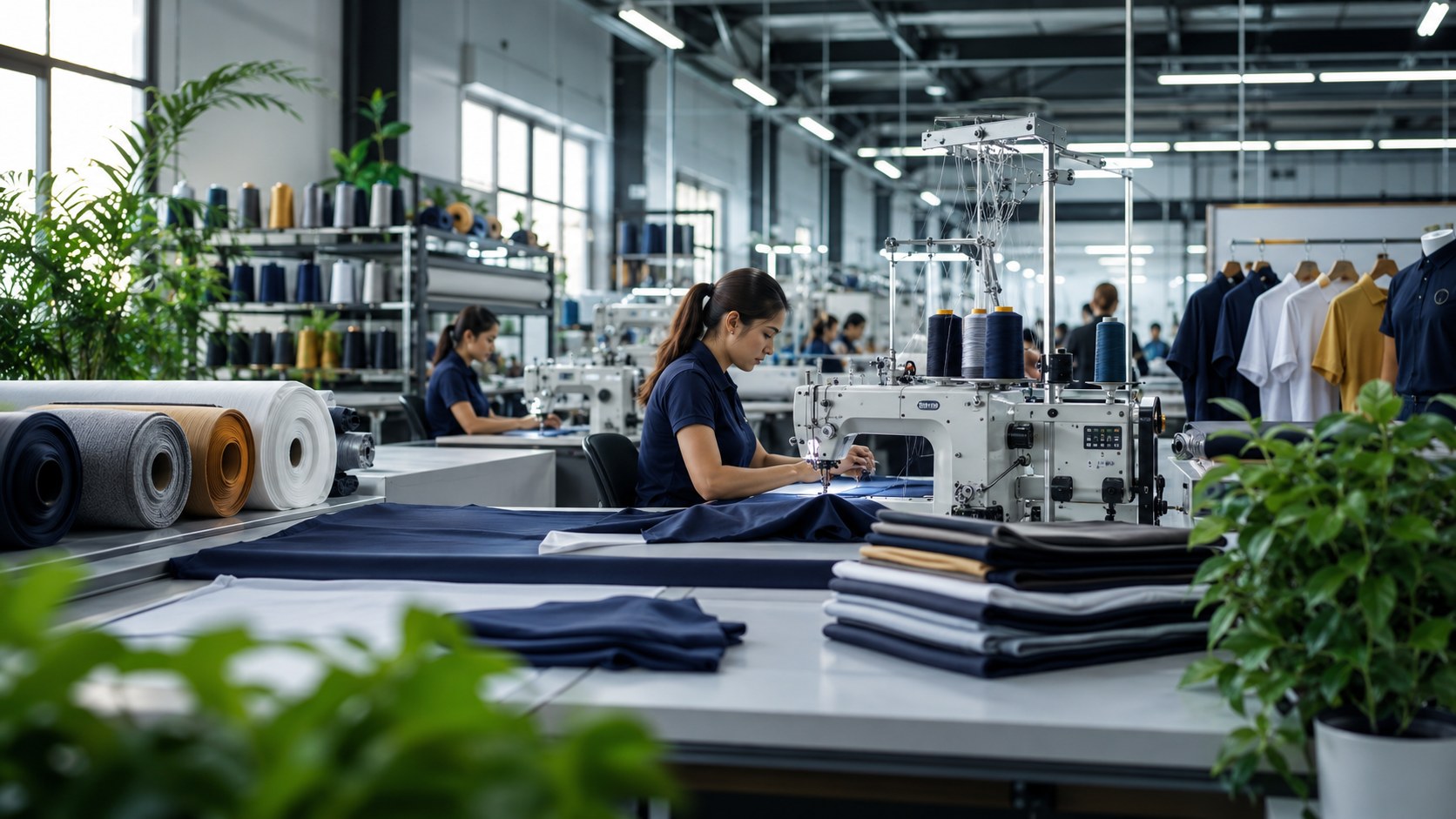 Producción textil profesional Confecciones Marinely